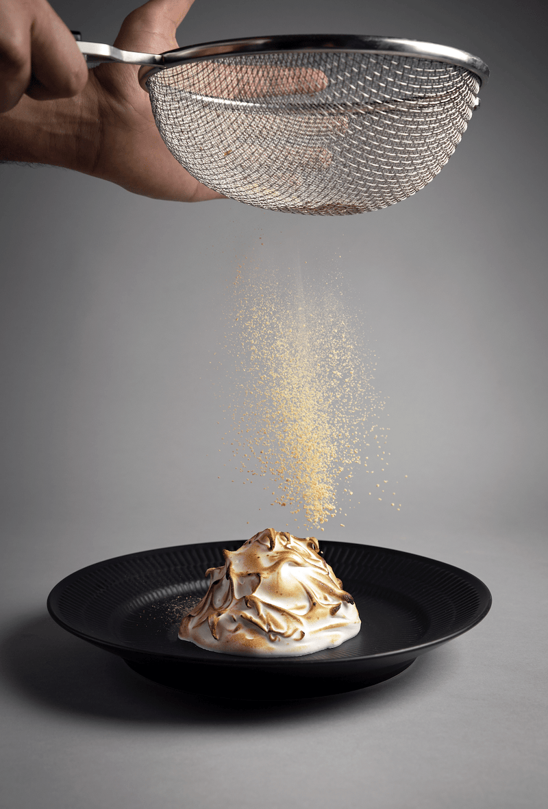 Baked Alaska med passionsfrukt
