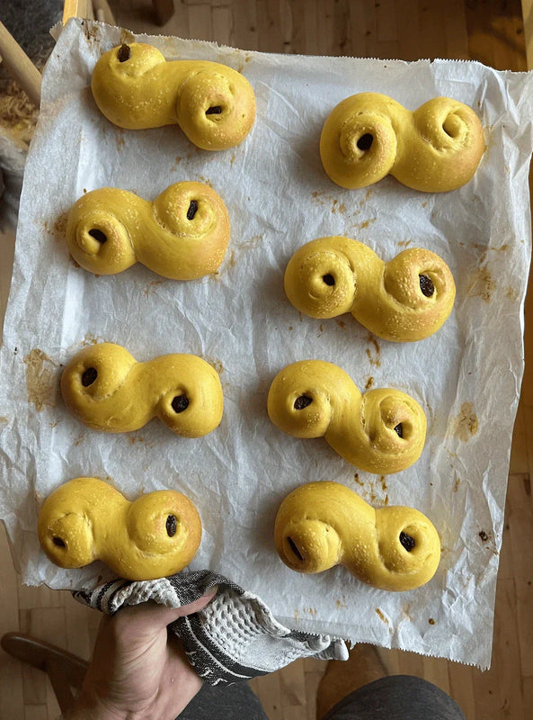 Svenska lussebullar