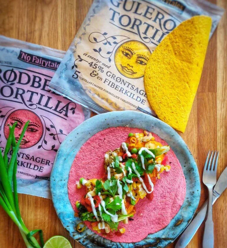 Veggie tortilla med grillade grönsaker